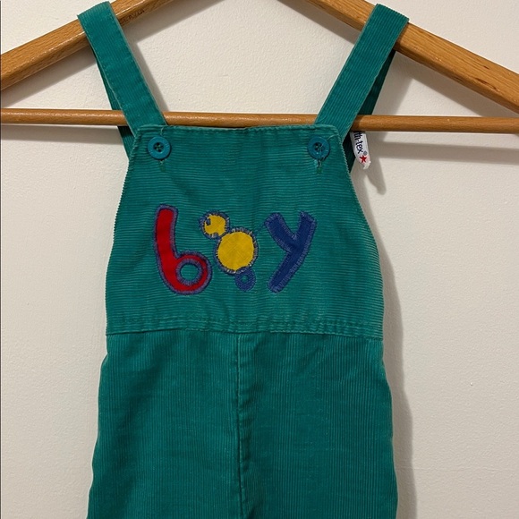 healthtex Other - HEALTH-TEX Vintage 1970s Infant 12mo Corduroy Overalls Boy Stitched USA Made